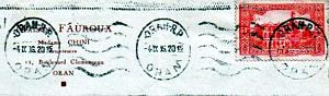 Oran enveloppes pub 1356